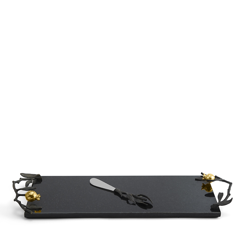 Michael Aram Pomegranate Small Cheese Board With Knife