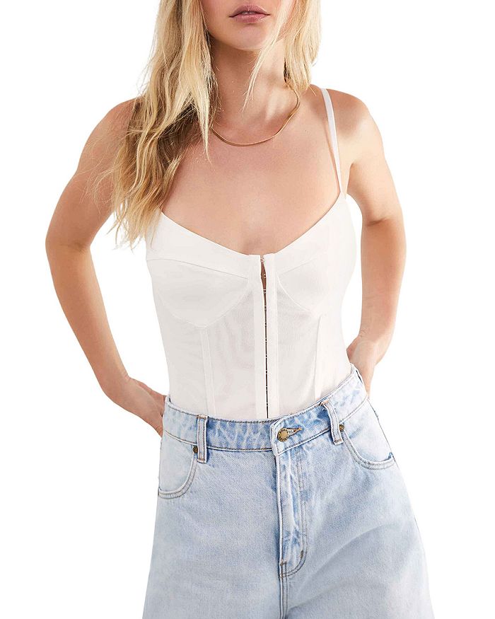 Free People - NIGHT RHYTHM CORSET BODYSUIT main image 0