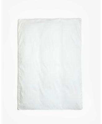 Solid White Baby Duvet Set