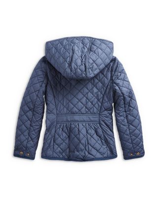 Girls&#39; Quilted Water Repellent Barn Jacket - Big Kid
