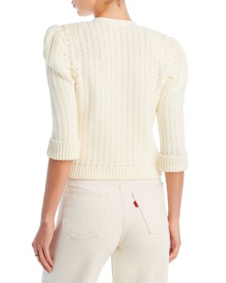 Delilah Crop Textured Cardigan