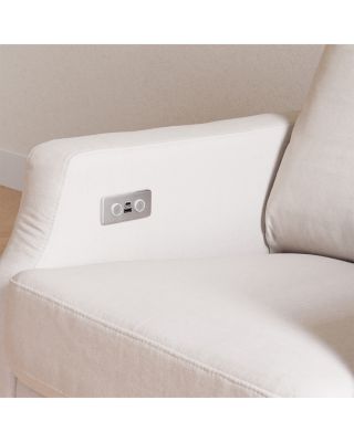 Crewe Electronic Recliner & Swivel Glider in Performance Fabric