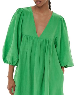 Whistles Gloria Linen Blend Dress | Bloomingdale's Women