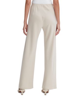 High Waist Crepe Biased Pants