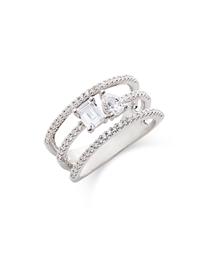 Bloomingdale's Diamond Three Row Toi Et Moi Ring in 14K White Gold, 1.0 ct. t.w.- 100% Exclusive Bloomingdale's Diamond Three Row Toi Et Moi Ring in 14K White Gold, 1.0 ct. t.w.- 100% Exclusive