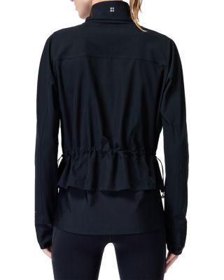 Fast Lane Peplum Running Jacket