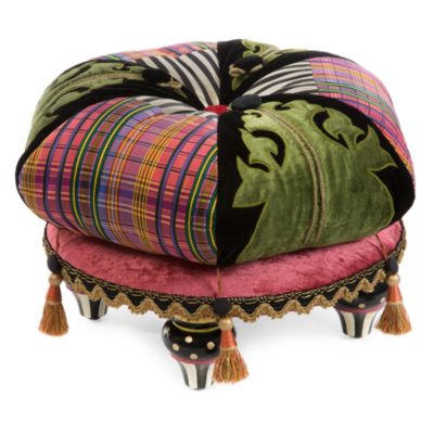 Mackenzie-Childs - Portobello Road Footstool