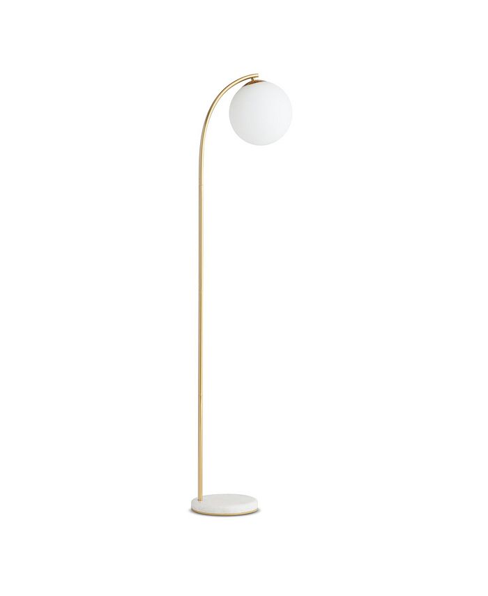 Brightech Luna Drop LED Floor Lamp with Frosted Glass Shade Bloomingdale's