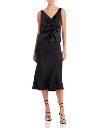 Lucy Paris Claire Gathered Skirt
