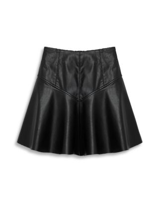 Habitual Kids - Girls' Faux Leather Skirt - Big Kid
