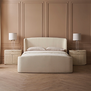 Caracole Soft Embrace Bed, King In Ivory