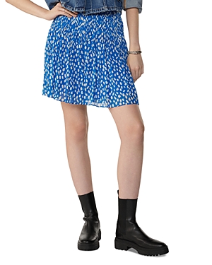 Ba&sh Bruma Pull On Mini Skirt In Blue