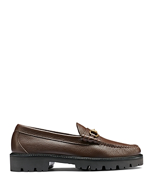 G.h. Bass Men's Lincoln Slip On Lug Sole Bit Loafers