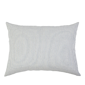 Pom Pom At Home Connor Big Pillow In Ivory/denim