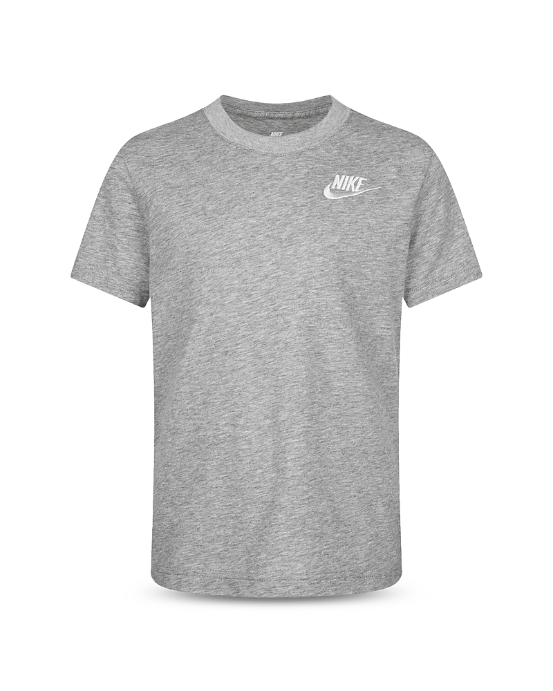 Nike Futura Tee - Little Kid In Dark Gray Heather