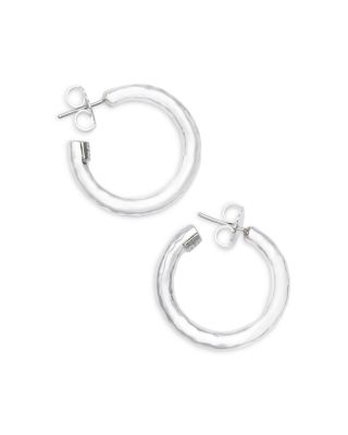 Sterling Silver Glamazon&reg; Hoop Earrings
