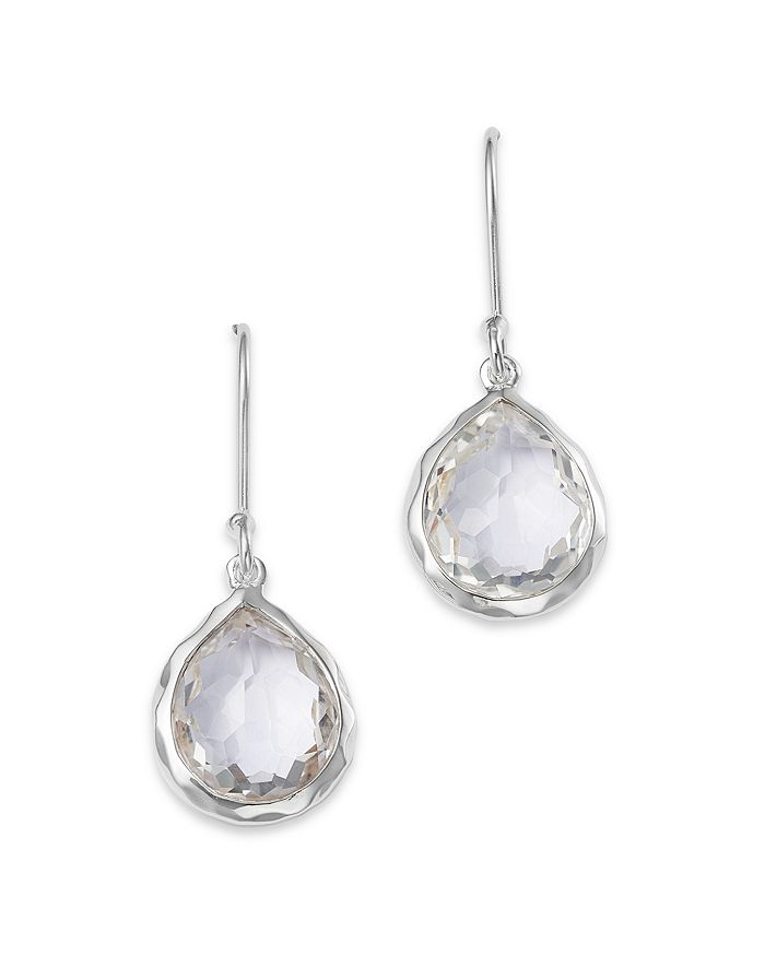 IPPOLITA Sterling Silver Rock Candy Teeny Teardrop Earrings in