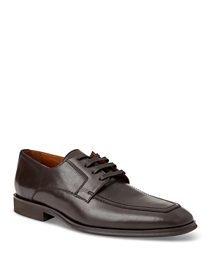 Shop Bruno Magli Men's Raging Lace Up Oxford Shoes In Dark Brown