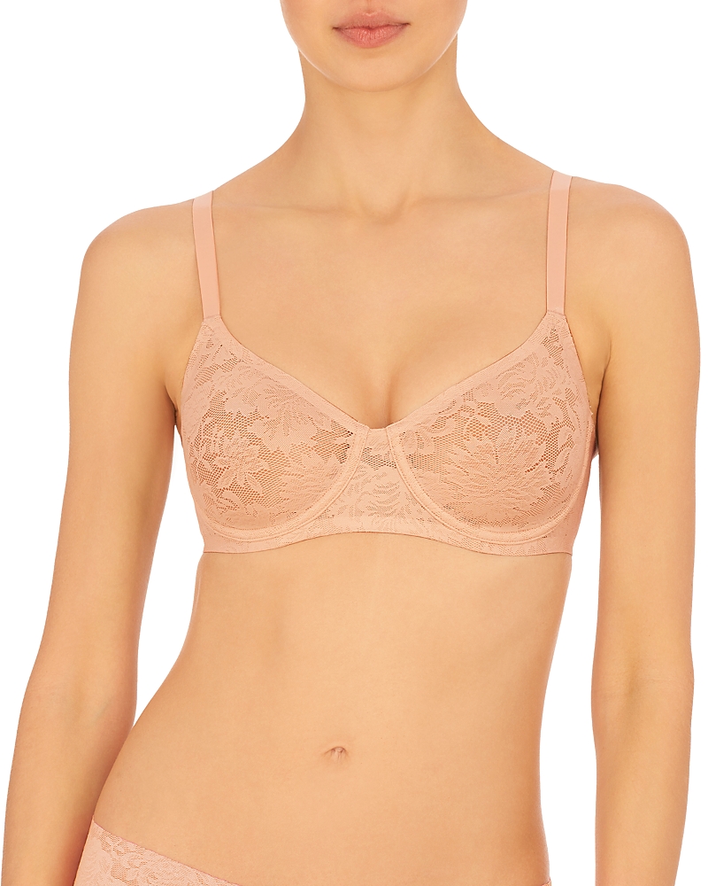 Natori Levitate Underwire Unlined Bra In Cameo Rose