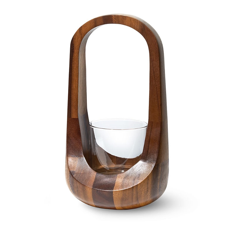 Nambe Classic Lantern In Brown