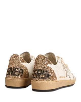 Women's Ball Star Glitter Low Top Sneakers
