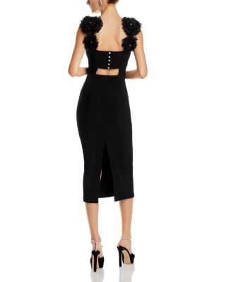 Elliatt Gabby Chrysanthemum Appliqué Dress