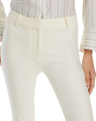 Cropped High Waist Flared Pants