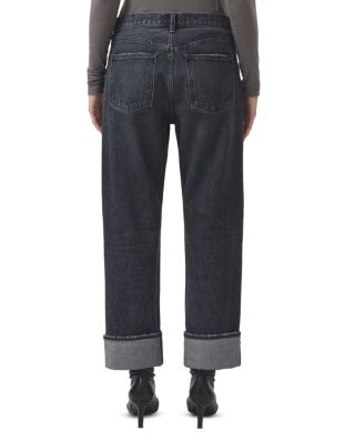 デニム・ジーパン Agolde Fran' Jeans Fran Low Slung Straight in Reign – AGOLDE