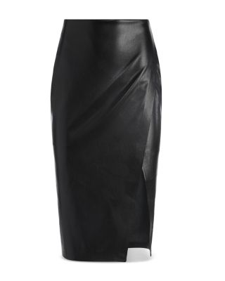 Siobhan Faux Wrap Pencil Skirt