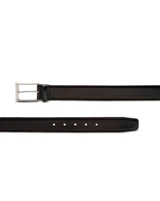 Rocas Black Leather Belt