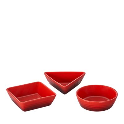 Le Creuset - Stoneware Tapas Dishes, Set of 3