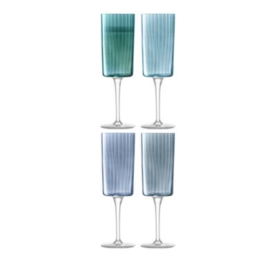 Gems Champagne Flute, Set of 4