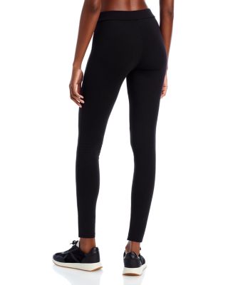 High-Waisted Blackout Cotton-Blend Leggings