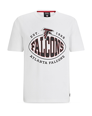 Boss Nfl Atlanta Falcons Cotton Blend Graphic Tee