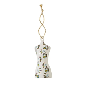 Spode Psycho Sprig Blue Mannequin Ornament In Multi