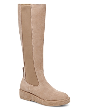 Dolce Vita Eamon Knee High Boot In Almond Suede