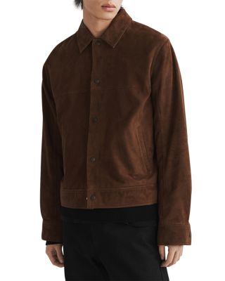 Rag & bone suede trucker jacket best sale