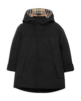 Burberry - Boys' Myles Hooded Coat with Detachable Warmer - Big Kid