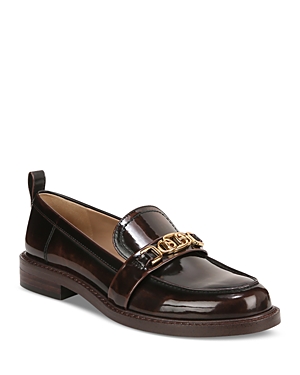 SAM EDELMAN WOMEN'S CHRISTY SLIP ON HARDWARE LOAFER FLATS