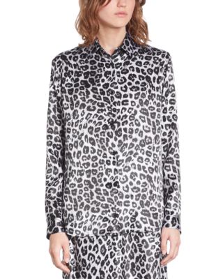 The Kooples - Leopard Classic Blouse