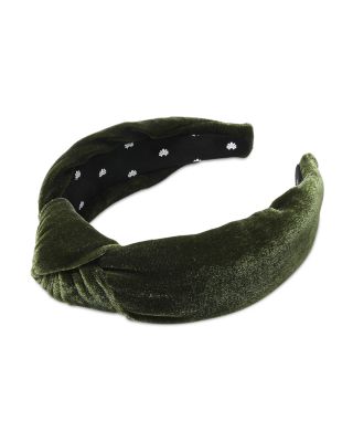 Lele Sadoughi - Velvet Knotted Headband