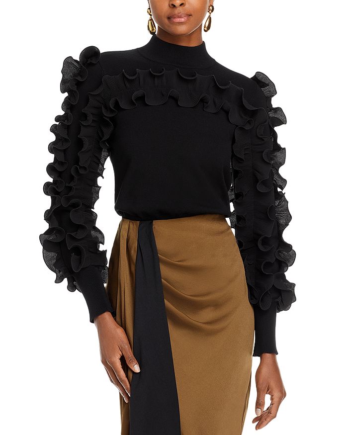 Essentiel Antwerp Ercole Ruffle Sweater