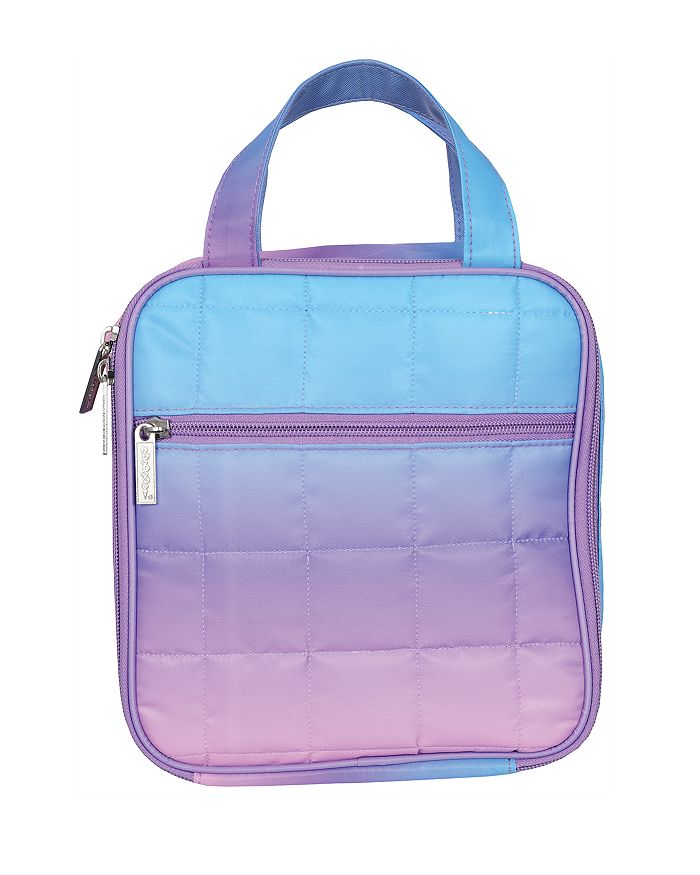 Quilted top lunch bags