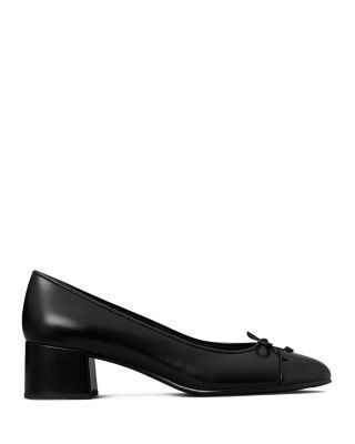 Women's Bow Ballet High Heel Pumps