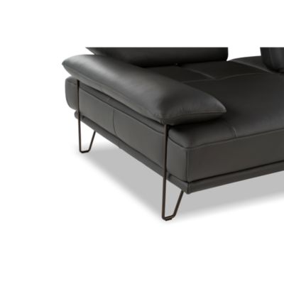 Amica 2-Piece Leather Sectional