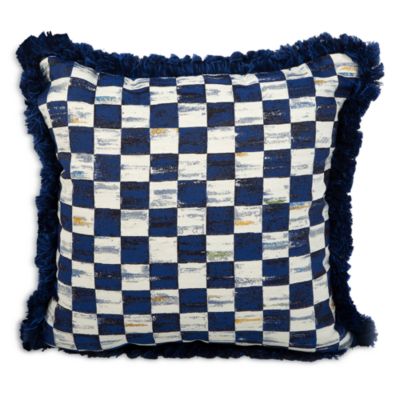 Indigo Villa Outdoor Throw Pillow, 20" x 20"