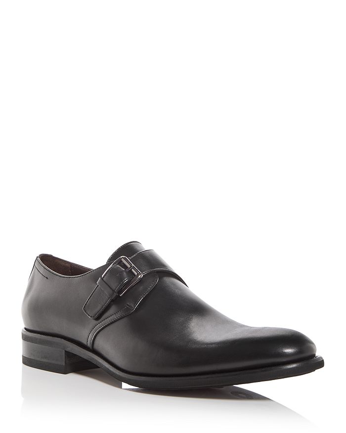 Shop To Boot New York Men's Esteban Monk Strap Loafers In Black