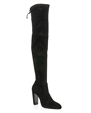 STUART WEITZMAN WOMEN'S VIDALAND 100 OVER THE KNEE HIGH HEEL BOOTS
