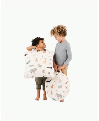 Ivory Circle Mini Floor Cushion