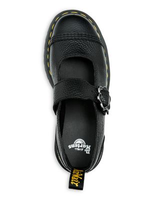 Dr. Martens Women's Addina Quad Flower Buckle Platform Mary Jane